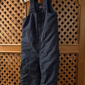 The Children's Place Navy Insulated Overalls snow suit